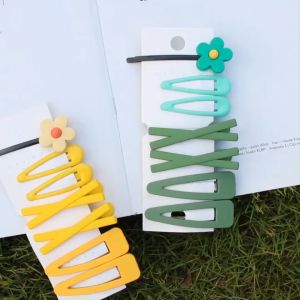 Jepit Rambut Korea Perempuan Dewasa Klip TipTop Bunga 1 Set 7 Pcs Aksesoris Hiasan Rambut AK166