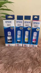001 INK BOTTLED WITH BOX COMPATIBLE TO PRINTERS:     ●  EcoTank L4150  EcoTank L4160  EcoTank L4260 EcoTank L4266EcoTank L6160 EcoTank L6170   EcoTank L6190   EcoTank L6260
