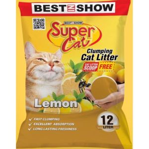Super Cat Pasir Kucing 12L (Free Scoop)