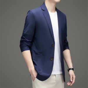 Summer Lightweight Business Suit Quick Drying Thin Elegant Sun Protection