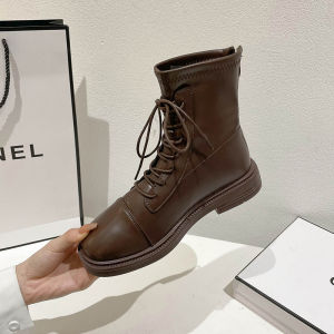YX | Winter/Spring Single Boots Boots British Style Thick Sole