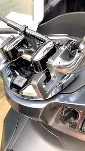 COD Kait Dudukan Gantungan Helm Tas Sepeda Motor Helm Hook Untuk Honda Pcx 125/Pcx 150/Pcx 160