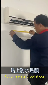 Air Conditioner Waterproof Cleaning Cover Dust Washing Clean Protector Bag for 1-1.5P/2-3P Air Conditioner Cleaning Cover