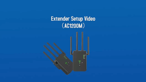 Bộ kích sóng wifi 4 râu tốc độ 1200Mbps phát xuyên tường kết nối xa sóng mạnh