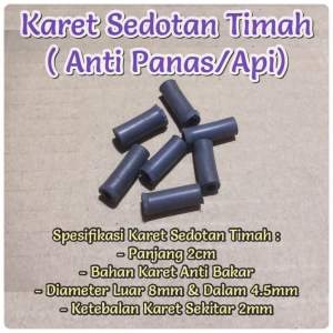 Karet Sedotan Timah Anti Panas Solder / Api Barang Sesuai Foto Harga Per 1pcs