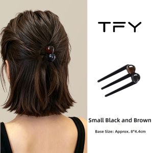 TFY | Bun Styling New Chinese Style Three-pronged Hairpin