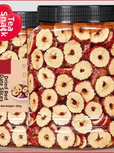 Special-grade Jujube Slices Xinjiang Dried De-pitted Wash-free Crispy Chips For Tea Making