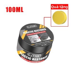Sáp Phủ Phục Hồi Nội Thất Ô Tô - Kem Đánh Bóng Sửa Chữa Da Nhựa Cao Su Để Phục Hồi Và Chăm Sóc Xe Hơi