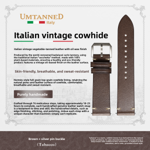 Umtanned | Handmade Leather Strap for Men