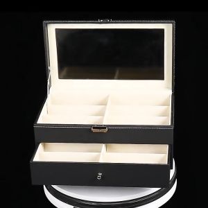Hộp Đựng Mắt Kính 12 Ngăn 2 Tầng 33.5x19x15.5cm 016