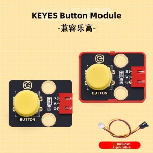 Large Button Micro Switch Button Module Compatible with Arduino Raspberry Pi Keyes Brand Sensor Accessories Home Automation