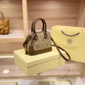 Brand Womens Handbag Shell Bag 2025 New High-End Retro Handbag Shoulder Bag Versatile Light Luxury Crossbody Womens Bag Trend
