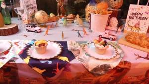 Tiamon Dinosaur Tablecloth Dinosaur Party Table Covers Dinosaur Plastic Tablecloth for Kids Adults Birthday Dinosaur Party Picnic Supplies 54 x 108 Inch (Blue 3 Pcs)