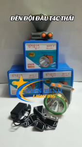 ĐÈN ĐỘI ĐẦU NĐ-T4 THÁI 200W ÁNH SÁNG TRẮNG SIÊU SÁNG SÁNG XA VÀ MẠNH