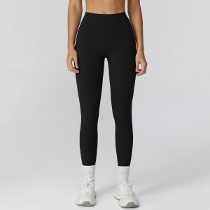 QYUED | Outdoor & Indoor Exercise Trousers Stretchy Mid-Waist Slim Jogging Pants