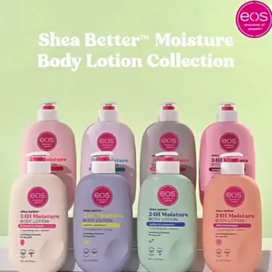 [SG ] EOS Shea Butter Body Lotion 16oz (Vanilla Cashmere/ Jasmine Peach/ Coconut Water/ Promegranate Rasberry)