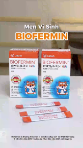 Men vi sinh Biofermin dành cho trẻ em trên 12 tuổi và người lớn - Hộp 30 gói