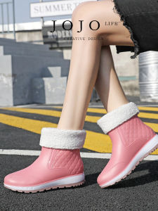 Waterproof Anti-slip Wear-resistant Versatile PVC Material Car Wash Shoes JOJOS L. PD. Grocery Man All-weather Shoe