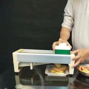 เครื่องสไลด์ผัก 15 ระดับ เครื่องสไลค์ผลไม้ เครื่องหั่นผักผลไม้ สำหรับตัด ปรับระดับ