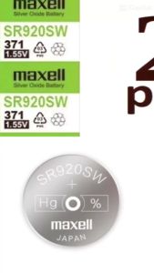 Pin 371 SR920SW Maxell Pro vỉ 5 viên dùng cho đồng hồ đeo tay Pin - VPP Bảo An