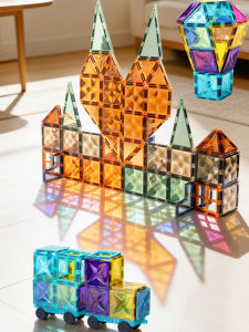 Educational Magnetic Building Toys for 3-6 Year Olds