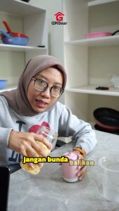 Portable Blender Kaca Juicer Cup 4 Mata Pisau 1081/1082