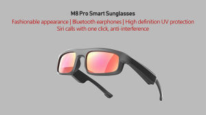 Smart Bluetooth Glasses Air Conduction Sunglasses Riding Dynamic Music Call