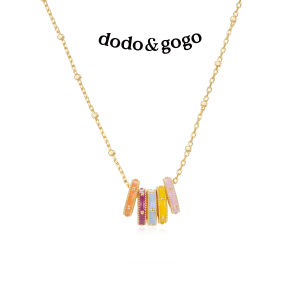 DODO.GOGO | Mặt Dây Chuyền Thời Trang Dopamine Màu Sắc
