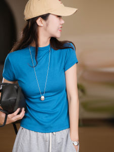XIAOER | Body Fitting Elastic T-Shirt