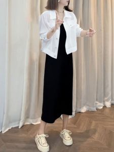 Summer Fashion Ice Silk Long Sleeve Loose Casual Dress Womens Thin Sun Protection Loose Fit Button up Two Piece Set