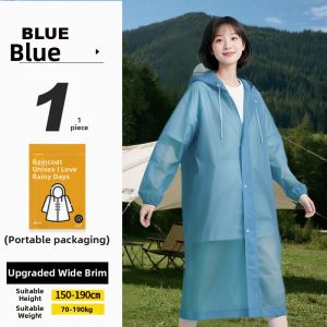 YUCHENG | Heavy Rain Protection Long Hooded Raincoat One-Time Use