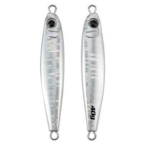 JIGGING PRO Mucho Lucir Metal Jig 40g 60g 80g Long Casting Holographic Saltwater Jigging Lure Artificial Bait