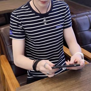 TUCANO | Cotton Stripe Summer Short Sleeve T-shirt