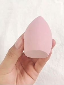 พัฟฟองน้ํา รูปไข่ สําหรับแต่งหน้า ลงรองพื้น 1 ชิ้น