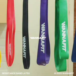 WANNAFIT Resistance Band Latex | Alat Olahraga Rumah
