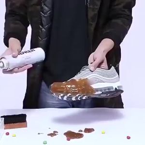 Dụng Cụ Vệ Sinh Giày Siêu Sạch Ngay Lập Tức Xịt Bọt Khô Vệ Sinh Chống Thấm Khử Mùi Giày Sneaker Cao Cấp