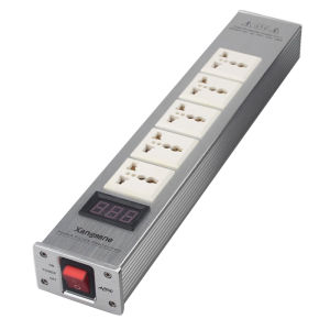 Xangsane Power Filter Socket Soundbar Power Purifier Voltage Display HiFi Audio Accessories Electric Outlet Adapters