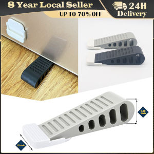 Rubber Door Stop Wedge Doorstops Home Office Door Rear Retainer Anti-collision Stop Baby Kid Child Safety Floor Door Stopper Silicone Door Stopper Rubber DoorStops Wedge Block Door Rear Retainer Safety Windproof Home Office Door Anti-collision Stopper