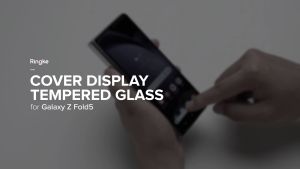 Ringke Cover Display Glass Compatible with Samsung Galaxy Z Fold 5 Screen Protector for Exterior Cover Display Tempered Glass Screen Protector