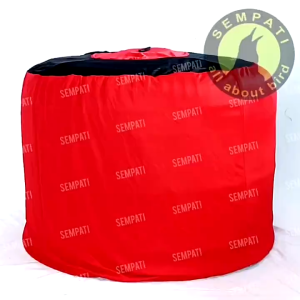 SEMPATI GROSIR Kerodong Sangkar Ayam Bulat Ekonomis Isi 10 Pcs Krodong Kandang Kurungan Ayam Jago Laga Jantan Betina Aduan Petarung Kelambu Kain Penutup Kandang Ayam