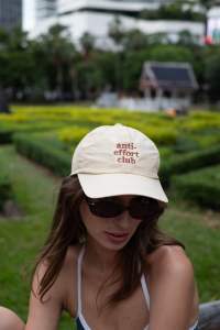 Anti-effort cap แบรนด์ Pleasure & Leisure หมวกกันแดด ผ้าไนล่อน แห้งไว เบาสบาย เหมาะสำหรับใส่ออกกำลังกาย