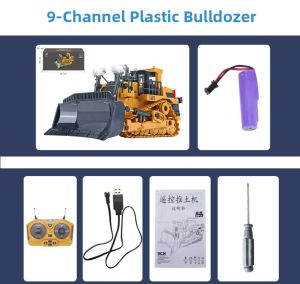 LIWAN | 2.4G 11-Channel Remote Control Excavator Toy