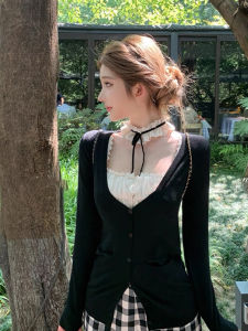 CHOUXIE | Spring Attractive Knitted Cardigan Two-Piece Set