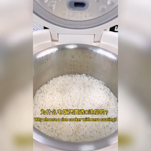 Digital Low Sugar Rice Cooker 2.5L 0-coating Stainless Steel Inner Multifunctional Mini Rice Cooker