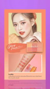 เบบี้ไบร์ท อายแชโดว์พาเลท พาเลทตา 0.7gX6 Baby Bright Eye Palette