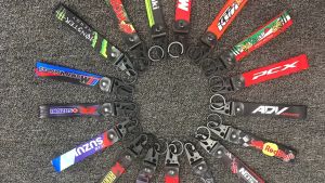 Musion Motorcycle Key Chain Key Holders Double Side Digital Printing Keychain Keyring Motorcycle Culture Honda Yamaha Kawasaki