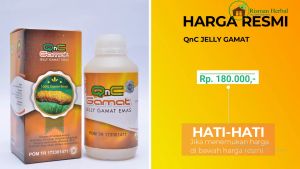 Qnc Jelly Gamat Emas Asli 100% Original Dari Ekstrak Teripang Emas Sudah BPOM Halal MUI