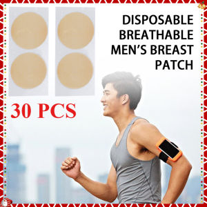 พร้อมส่ง 24ชม 30 Pairs New Men One-off Breast Nipple Cover Adhesive Tit Pad Women Men New Bra gel Nipple Cover lingerie Stickers COD