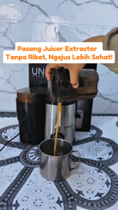 SANOYA Juicer Extractor U‑616 – Juicer Extractor | Mesin Juicer Elektrik | Jus Segar | Hidup Sehat