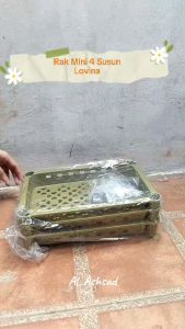 Rak Mini Susun 3 Lovina Gold / Rak Mini 3 Susun Serbaguna (Random)